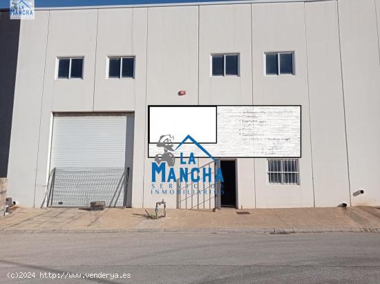  INMOBILIARIA LA MANCHA VENDE NAVE INDUSTRIAL EN CHINCHILLA - ALBACETE 