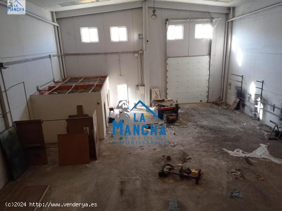 INMOBILIARIA LA MANCHA VENDE NAVE INDUSTRIAL EN CHINCHILLA - ALBACETE