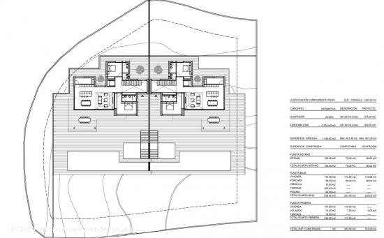 ▷Villas Pareados de Lujo en Moraira Costa Blanca. - ALICANTE