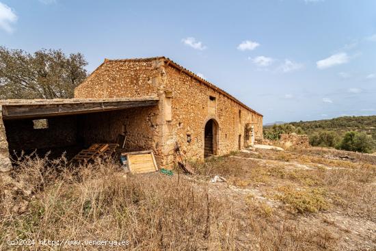 Casa Rústica del Siglo XVIII con 46 hectáreas de terreno, en la cima de una montaña en Manacor - 