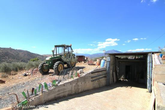 Espectacular parcela rústica de 18.666 metros cuadrados, con una construccion. - MALAGA