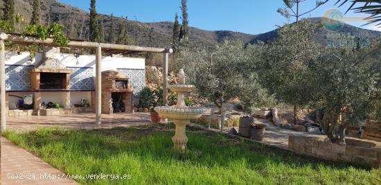 MARAVILLOSA CASA RURAL EN LA RAMBLA DE EL CAÑAR CON PISCINA Y GRAN TERRENO - MURCIA