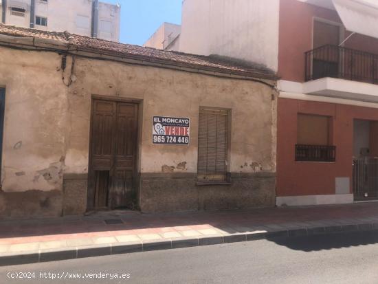 Casa en Planta Baja para reformar en el centro de Guardamar del Segura, Costa Blanca - ALICANTE