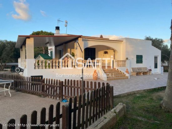 CHALETS EN PARCELA CERCA DE CIUTADELLA Y LA COSTA VIRGEN MENORQUINA.