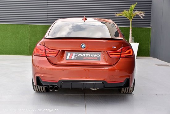 BMW Serie 4 Gran Coupé 420d 190CV Sport, Sakhir Orange II, Camara, levas,DVD - Beniajan