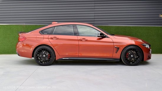 BMW Serie 4 Gran Coupé 420d 190CV Sport, Sakhir Orange II, Camara, levas,DVD - Beniajan