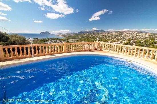 ▷Villa con Piscina y Vistas al Mar en Moraira El Portet, Costa Blanca. - ALICANTE