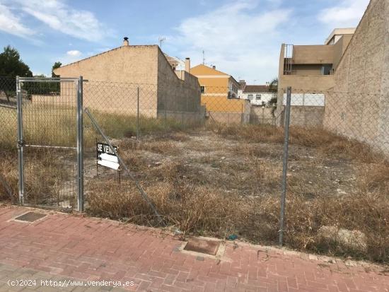 Se vende estupendo solar en Cañada las Eras - MURCIA