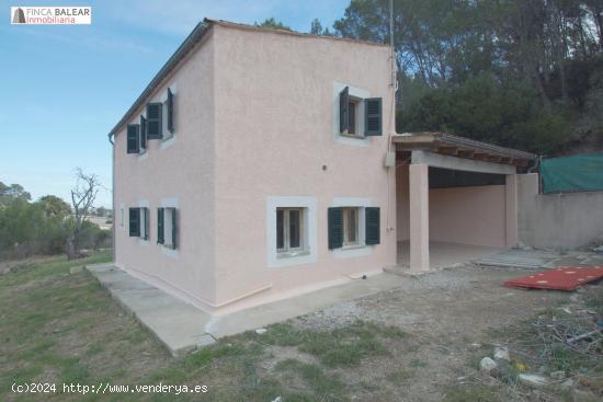 Sin cédula de habitabilidad, sin infracción urbanística, finca rústica en Llubi, a 3 km de Sineu