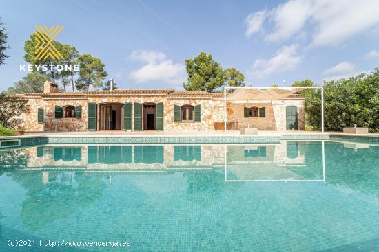 Mágica finca con piscina en Porreres - BALEARES