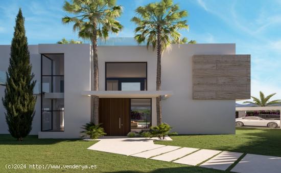 Lujosa villa de estilo moderno situada entre Marbella y Estepona - MALAGA