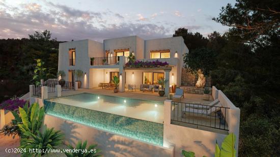 Villa Moderna en Construcción con Vistas Panoràmicas en Moraira. - ALICANTE