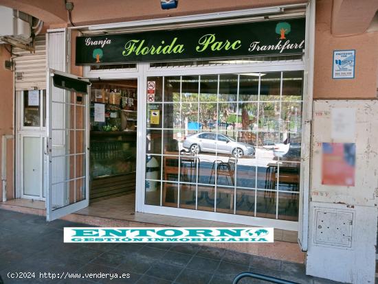 ¡¡ BAR EN PLENO FUNCIONAMIENTO CON TERRAZA EN FLORIDA PARK !! - BARCELONA