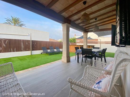 Casa en alquiler con piscina en Sa Ràpita - BALEARES