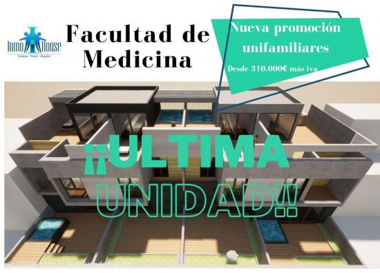 CHALETS UNIFAMILIARES DE OBRA NUEVA FACULTAD DE MEDICINA - ALBACETE