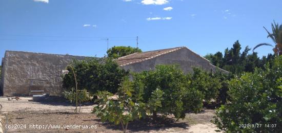 CASA DE CAMPO EN ASPRILLAS - ALICANTE