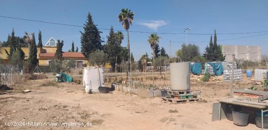 VENDO TERRENO RUSTICO EN PERLETA IDEAL PARA MOBIL HOME - ALICANTE