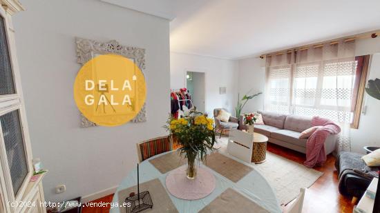 DELAGALA VENDE en EXCLUSIVA SEGUNDO PISO de 3 HABITACIONES Y GARAJE EN ALGORTA - VIZCAYA