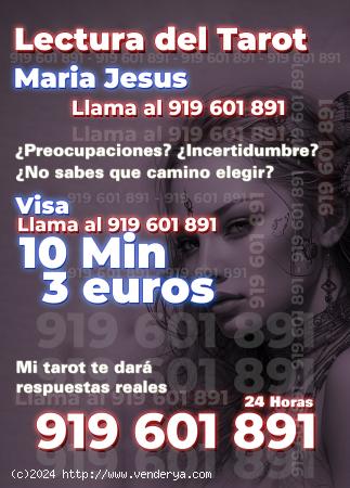  Tarot Barato - 3€ 10 min con Maria Jesus 