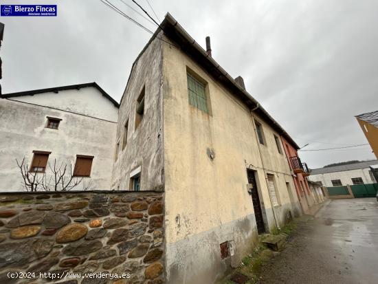  CASA DE PUEBLO PARA REFORMAR EN ALMAZCARA. - LEON 