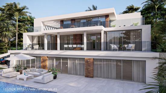 VILLA DE OBRA NUEVA EN ALTEA HILLS - ALICANTE