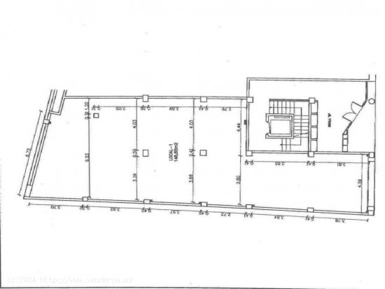 LOCAL COMERCIAL EN ALQUILER DE 165M2 CERCA DEL CENTRO DE MANRESA