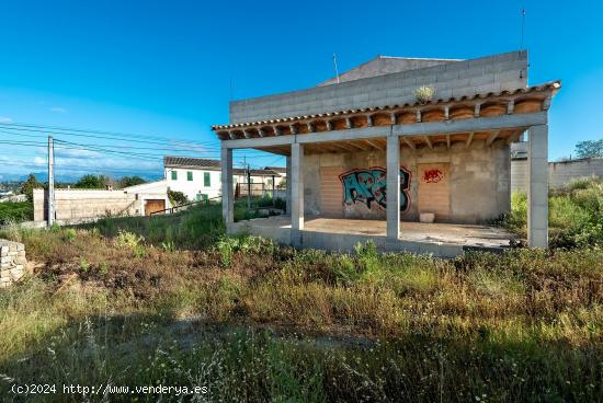 Chalet UNIFAMILIAR en BUC (en construcción/a reformar). - BALEARES