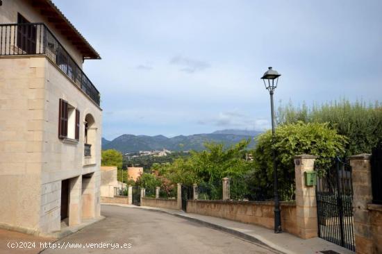 CASITA MAS TERRENO URBANO EN EL ENCANTADOR PUEBLO DE BUGER - BALEARES