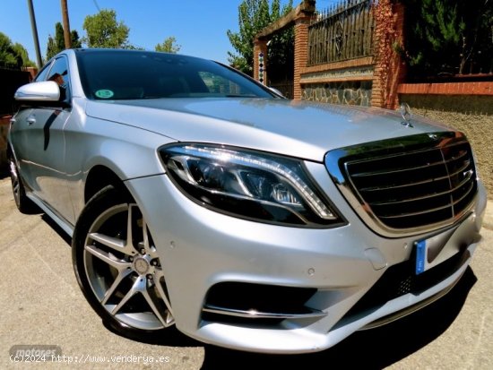 Mercedes Clase S S 350D 4MATIC AMG-PIEL-PANORAMICO-MULTIBEAM-NAVI GR de 2017 con 77.000 Km por 33.70