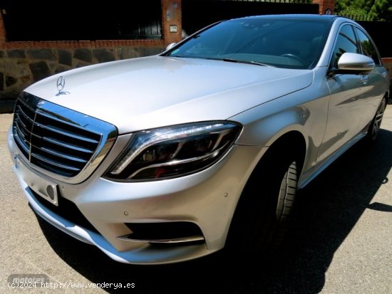 Mercedes Clase S S 350D 4MATIC AMG-PIEL-PANORAMICO-MULTIBEAM-NAVI GR de 2017 con 77.000 Km por 33.70