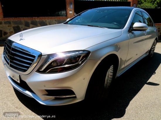 Mercedes Clase S S 350D 4MATIC AMG-PIEL-PANORAMICO-MULTIBEAM-NAVI GR de 2017 con 77.000 Km por 33.70