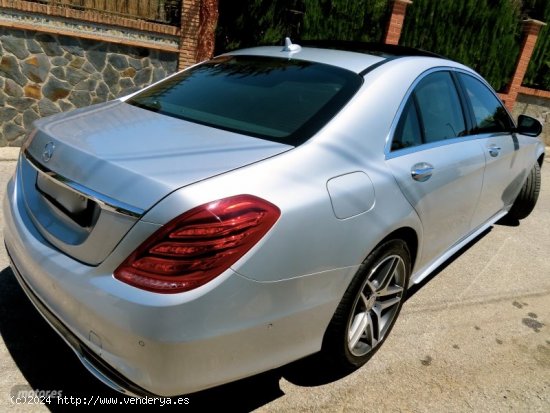 Mercedes Clase S S 350D 4MATIC AMG-PIEL-PANORAMICO-MULTIBEAM-NAVI GR de 2017 con 77.000 Km por 33.70