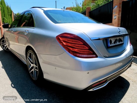 Mercedes Clase S S 350D 4MATIC AMG-PIEL-PANORAMICO-MULTIBEAM-NAVI GR de 2017 con 77.000 Km por 33.70