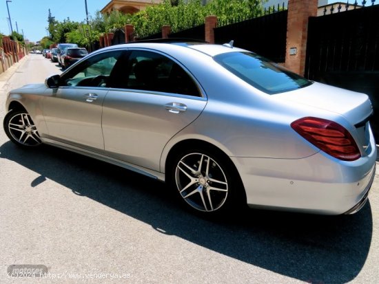 Mercedes Clase S S 350D 4MATIC AMG-PIEL-PANORAMICO-MULTIBEAM-NAVI GR de 2017 con 77.000 Km por 33.70