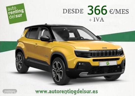  Jeep Avenger 1.2 G 74kW (100CV) Summit de 2024 por 366 EUR. en Sevilla 