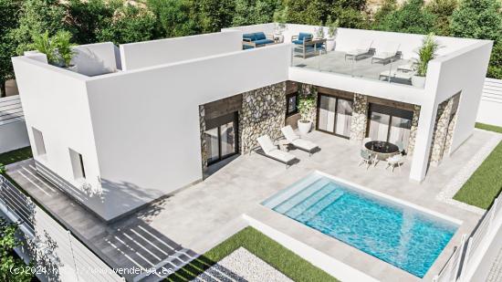  VILLAS DE OBRA NUEVA EN PINOSO - ALICANTE 