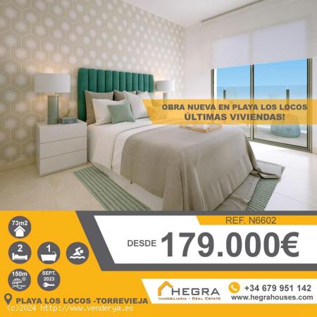 APARTAMENTOS DE OBRA NUEVA EN TORREVIEJA - ALICANTE