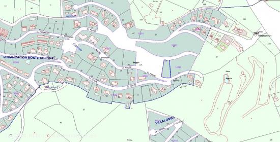 Terreno urbano en la prestigiosa urb. Monte Corona de Ador - VALENCIA