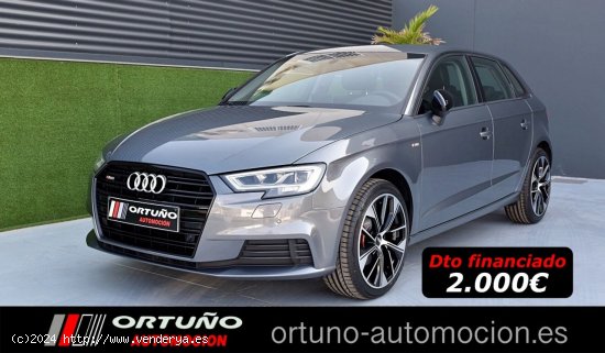  Audi A3 Sportback Black line 30 TDI Matrix, S tronic, Camara, Pìel - Beniajan 