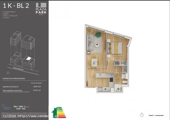 Obra nueva. 1 dormitorio - CASTELLON