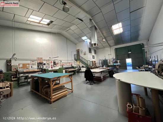 SE VENDE NAVE INDUSTRIAL EN ARGANDA DEL REY - MADRID