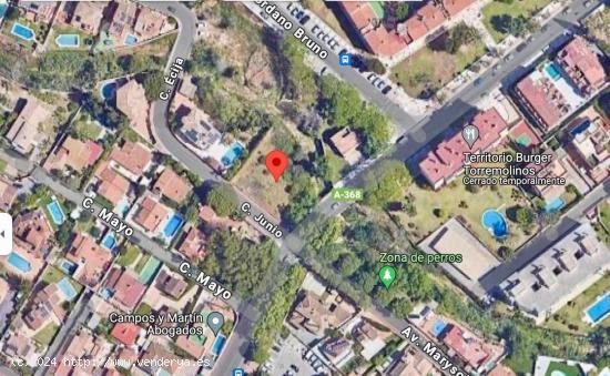 Se vende magnífica parcela urbana haciendo esquina - MALAGA