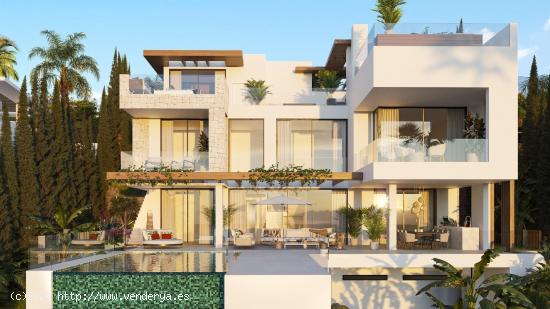 Villa de lujo de 3 dormitorios y 3 baños con vistas al mar. Estepona - MALAGA