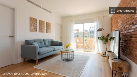 Fabuloso apartamento amueblado a pocos pasos del Eixample Dreta - BARCELONA