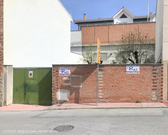  TERRENO URBANO PARA QUE CONSTRUYAS LA CASA A TU GUSTO! - MADRID 