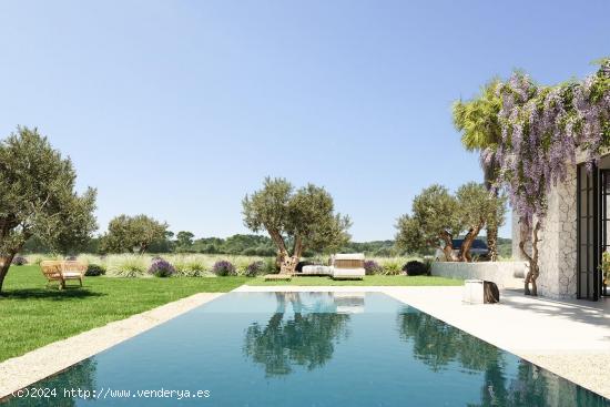 Terreno de 20.000 m² con proyecto llave en mano de vivienda de 300 m² en Algaida - BALEARES