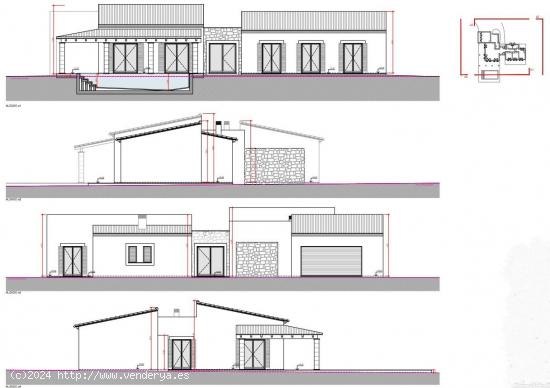 Terreno de 42.618m2 con Proyecto y Licencia de Obra aprobados para casa de 204 m2 - BALEARES