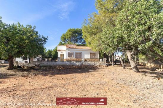  Chalet en una sola planta con gran parcela - VALENCIA 