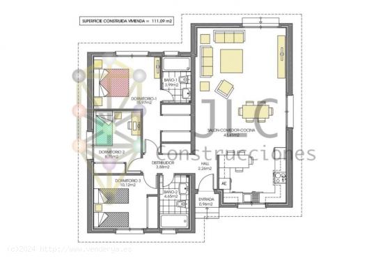 Parcela amplia y bonita para construir en Montecalderón: 40 m de Madrid y de Guadalajara capital. -