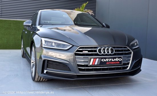 Audi A5 Sportback sport 40 TDI S-tronic S line, Matrix, Gris Daytona - Beniajan